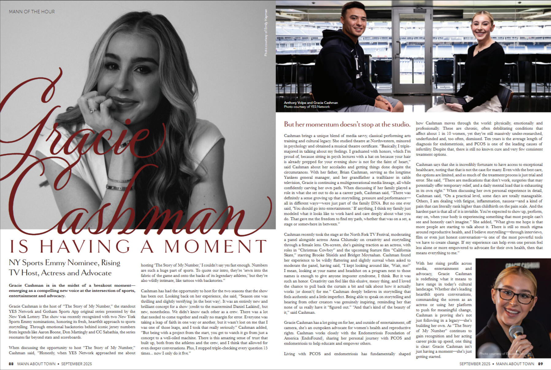 Gracie Cashman - Mann About Town Magazine
