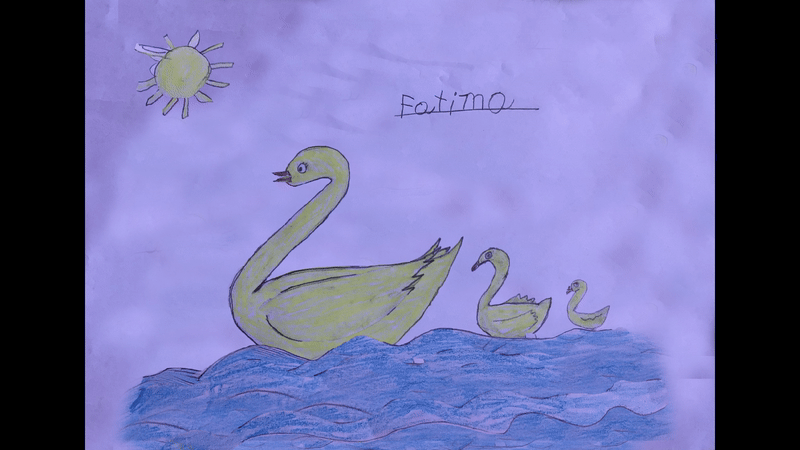 Child's Drawing Animated GIF